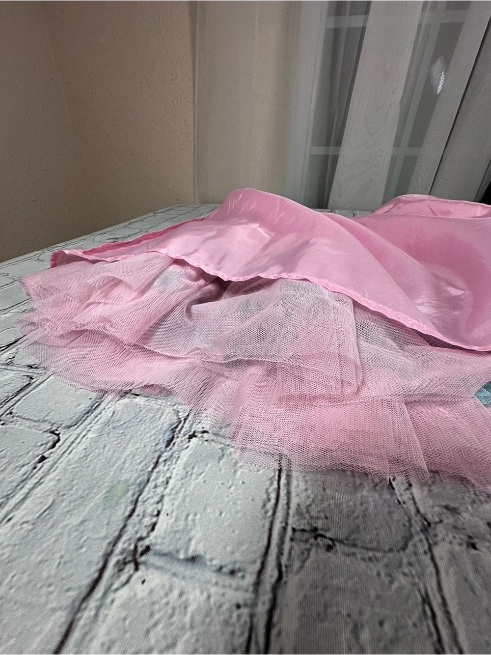 Gymboree Girls Ruffle Tutu Skirt Birthday Boutique Pink size 7